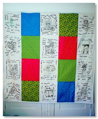 ClassroomCreatureQuilt