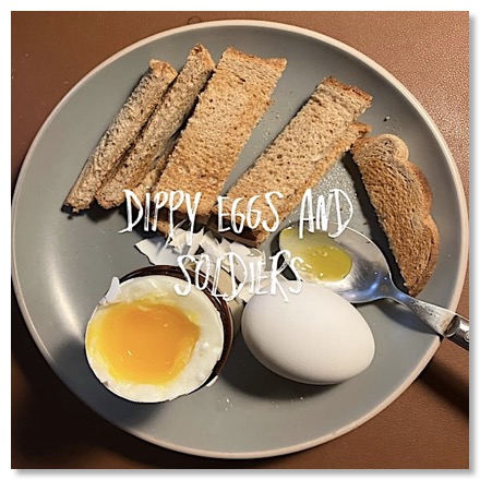 Dippy Eggs label