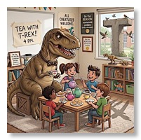 T-Rex Makes Tea